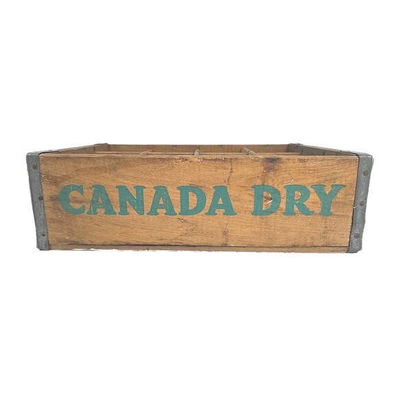 1975 Wooden Canada Dry Soda Crate Louisville, KY VSA - Picture 6 of 10